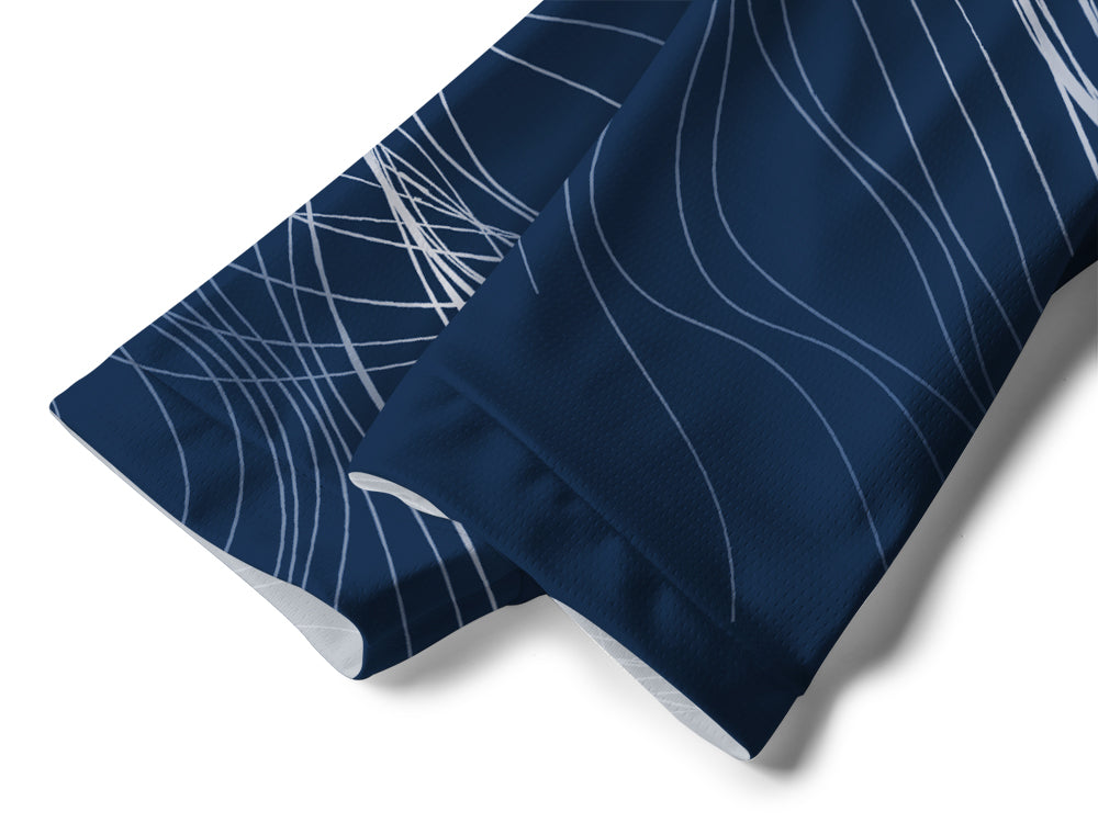 Orionride Spatial Lines Long Sleeve Downhill Jersey