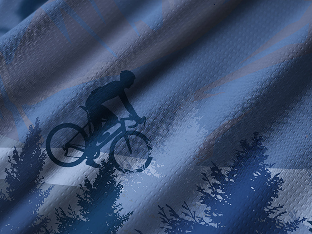 Orionride Cycling Under The Stars Long Sleeve Downhill Jersey