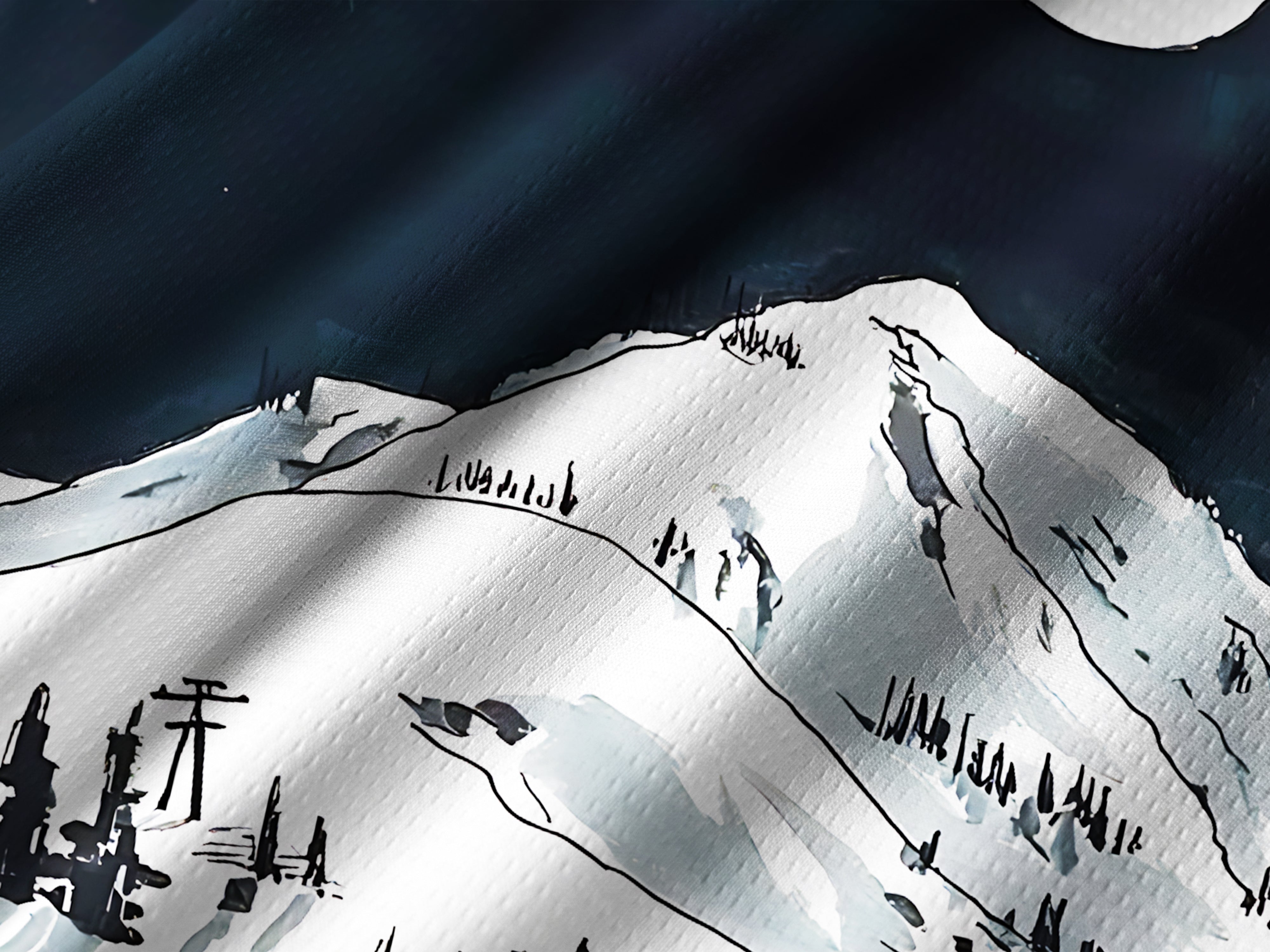 Orionride Snow Mountain Long Sleeve Downhill Jersey