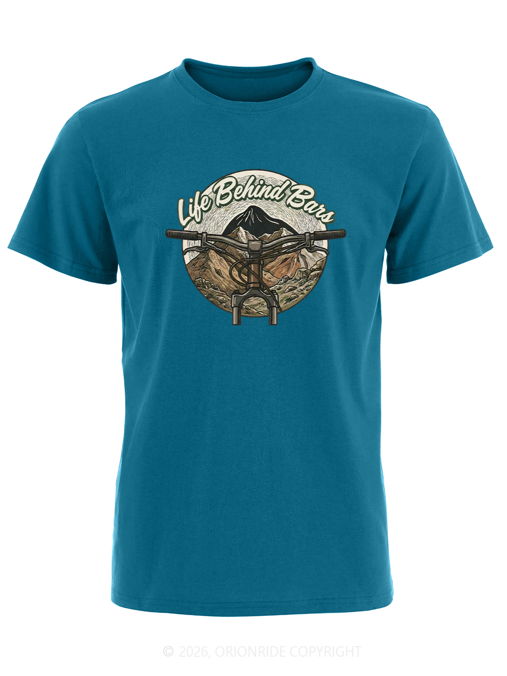 Orionride Handlebars Short Sleeves Bike T-Shirt