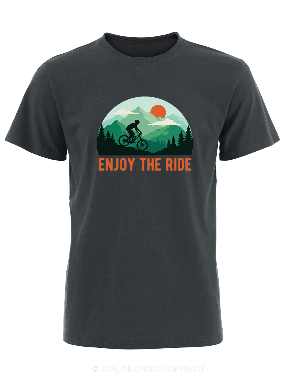 Orionride Enjoy The Ride Short Sleeves Bike T-Shirt