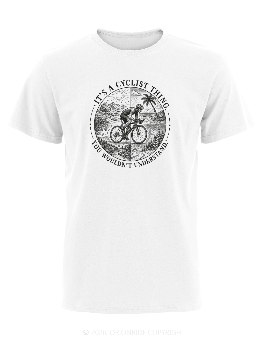 Orionride Conquer Diverse Terrains Short Sleeves Bike T-Shirt