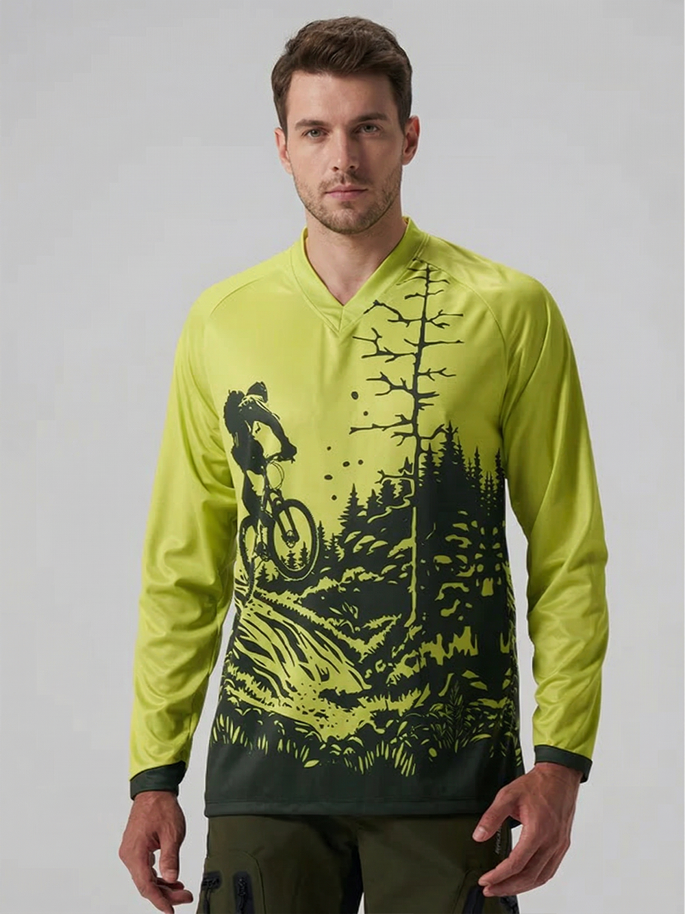 Orionride Wilderness Adventure Long Sleeve Downhill Jersey