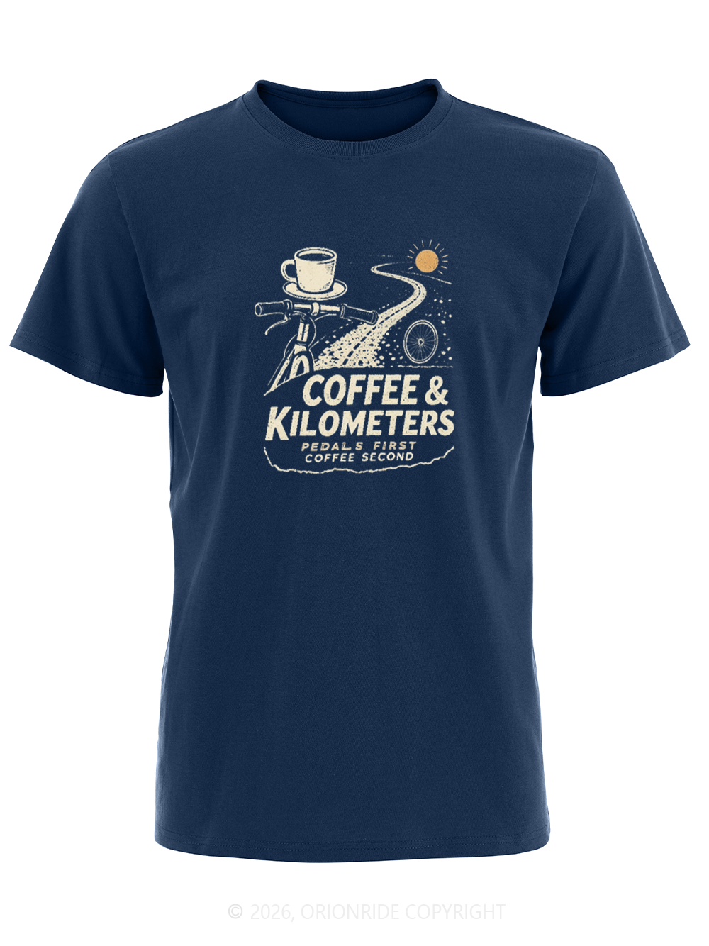 Orionride Road Coffee Ride Short Sleeves Bike T-Shirt