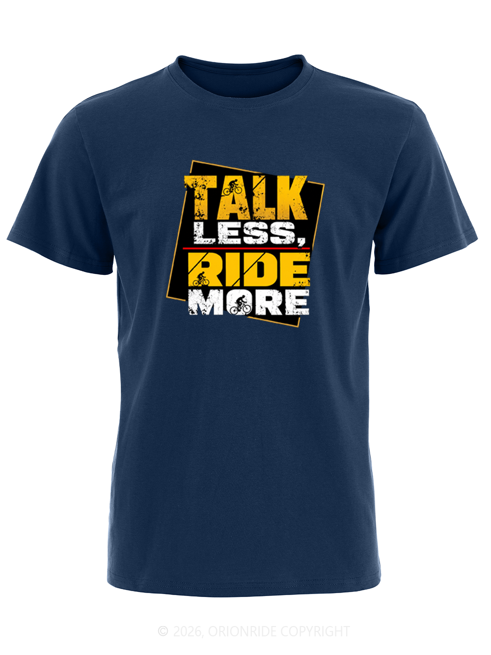 Orionride Word Ride Shadow Short Sleeves Bike T-Shirt