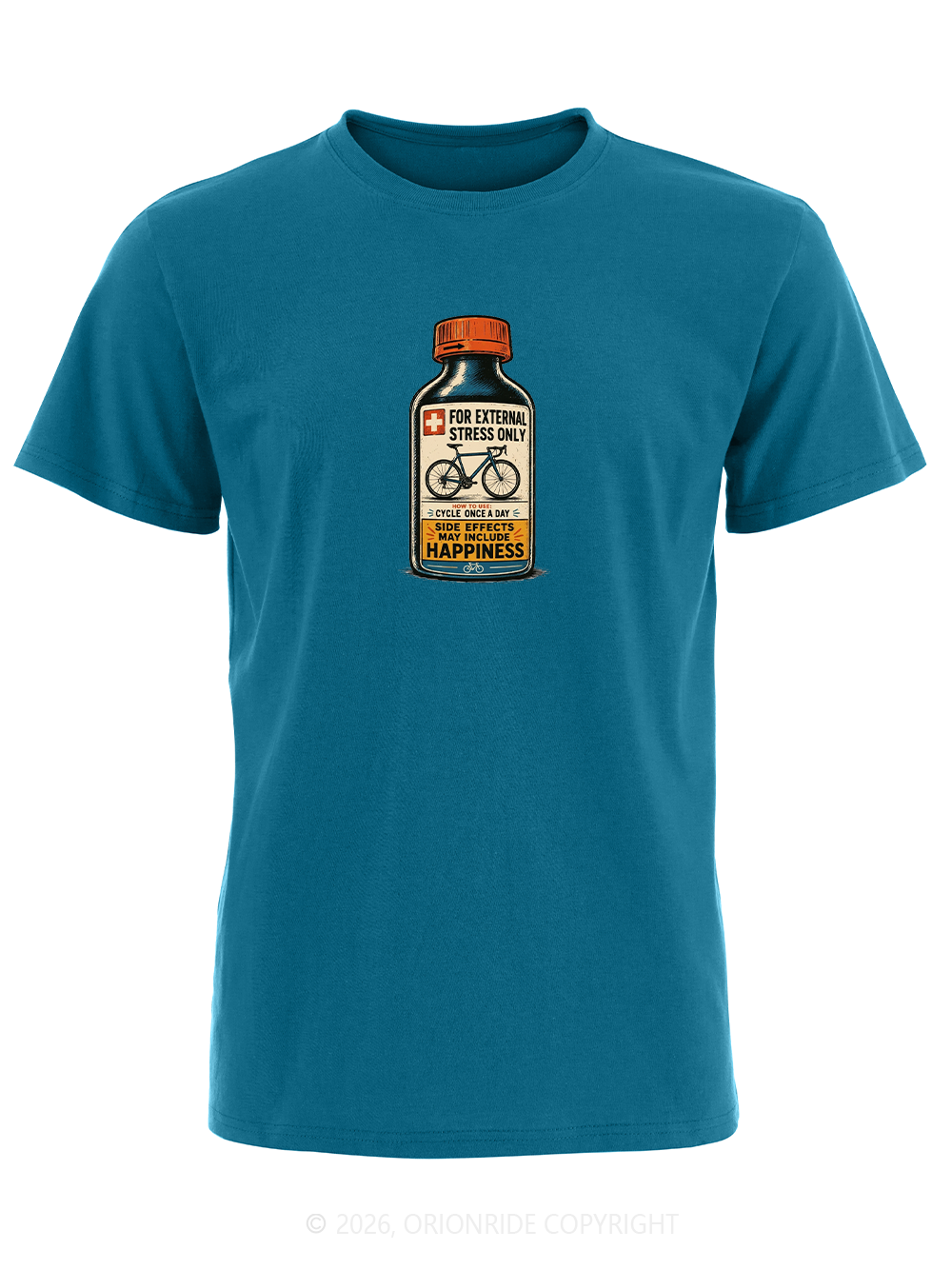 Orionride For External Stress Only Short Sleeves Bike T-Shirt