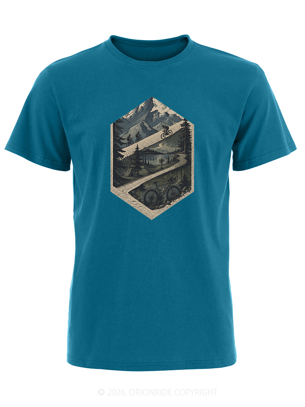 Orionride The Return Of The Station Short Sleeves Bike T-Shirt