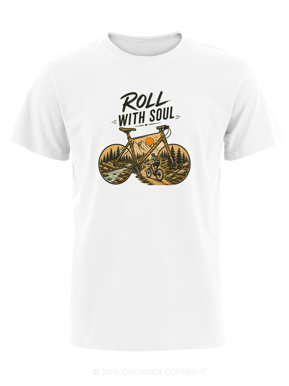 Orionride Soul Wheel Short Sleeves Bike T-Shirt