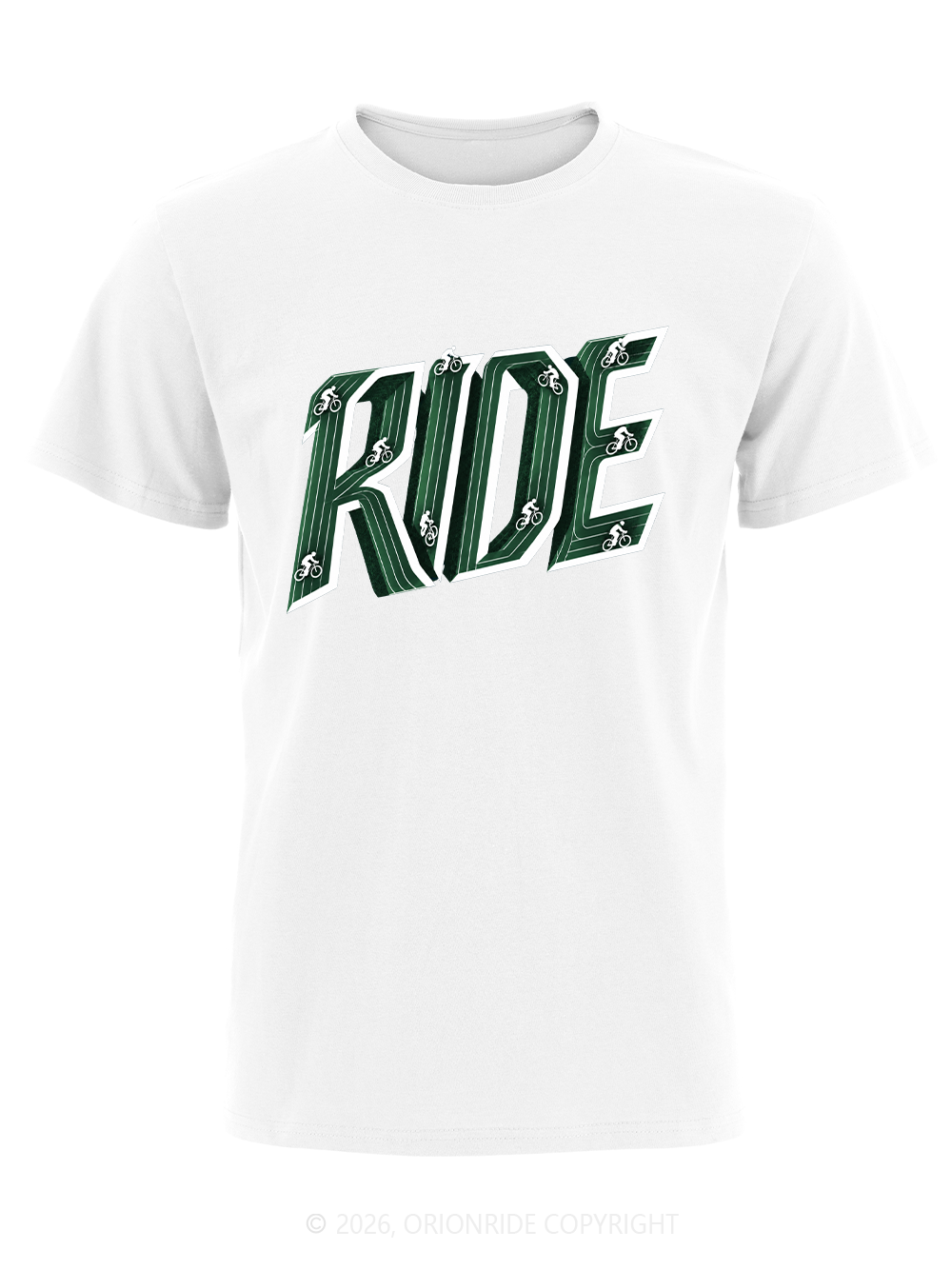 Orionride  Typography Cycling Short Sleeves Bike T-Shirt