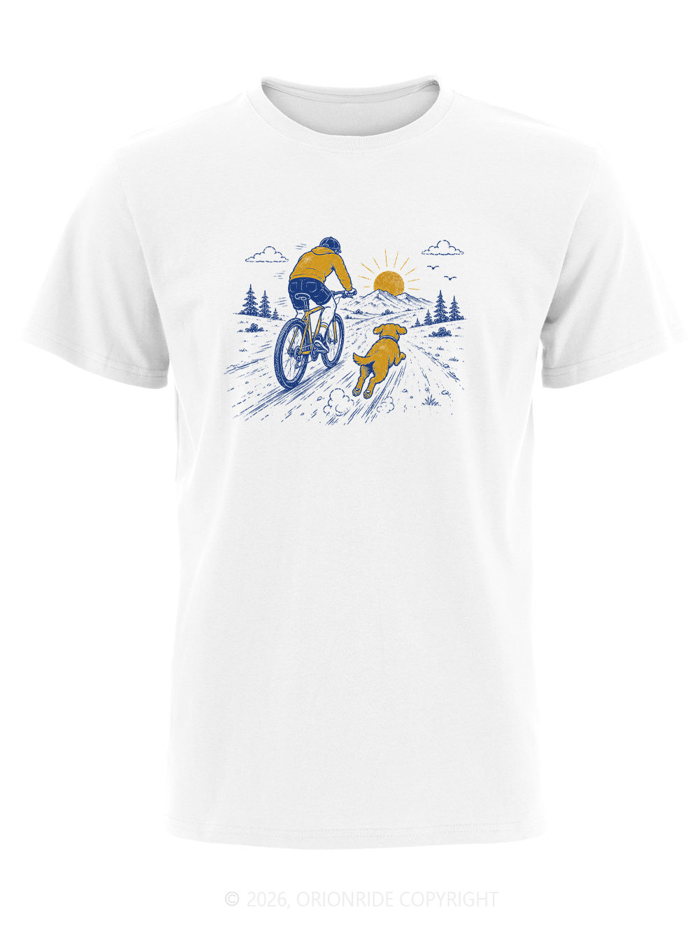 Orionride Sharing Nature Short Sleeves Bike T-Shirt