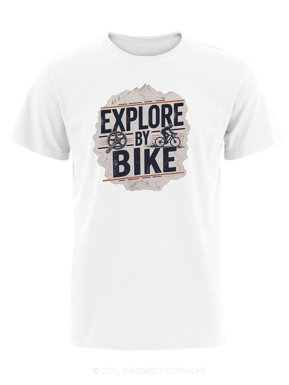 Orionride Explore By Bike Short Sleeves Bike T-Shirt