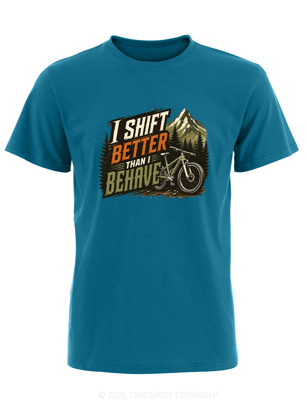 Orionride Cycling Skills Short Sleeves Bike T-Shirt