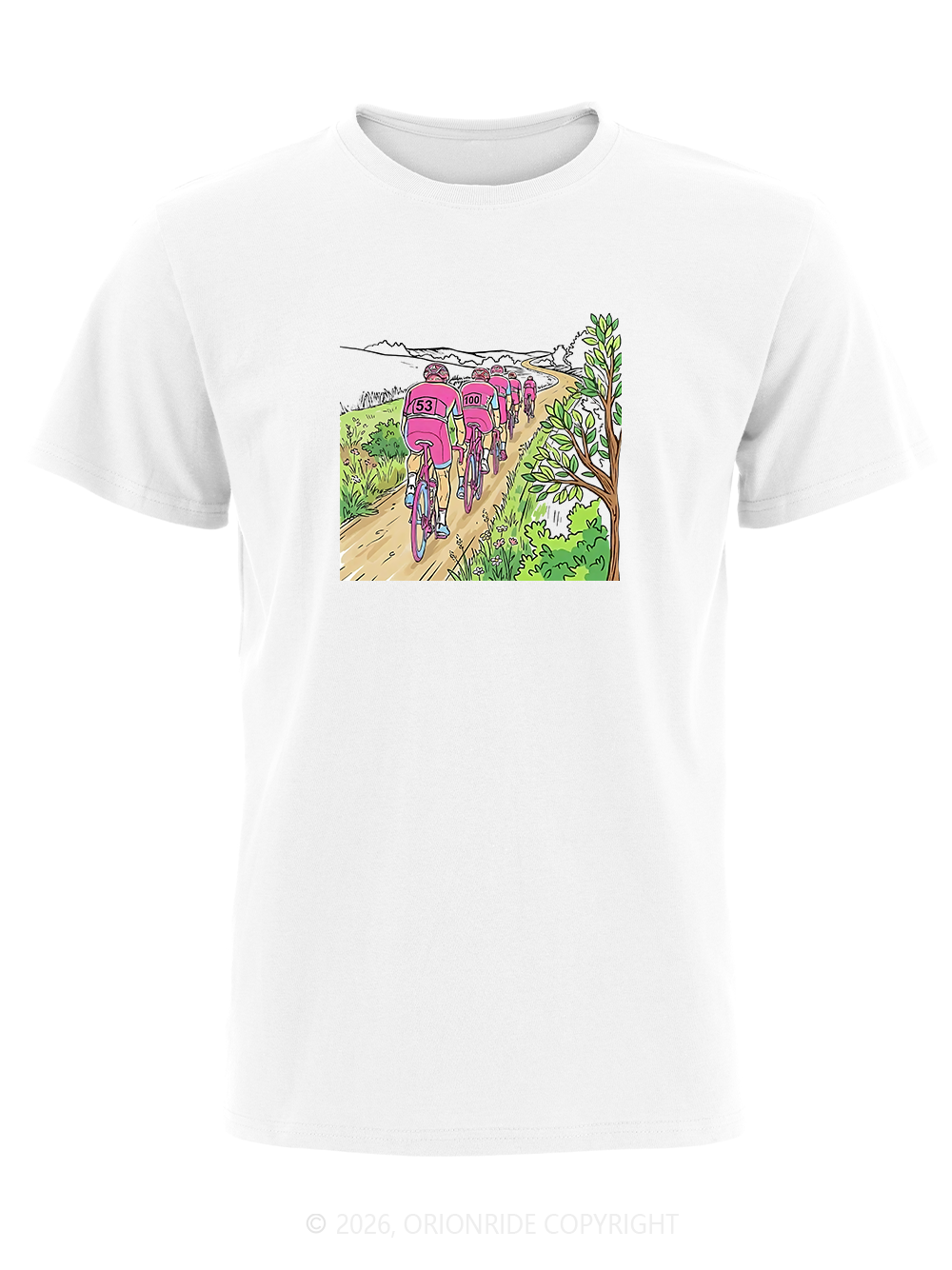Orionride Ignite Pink Short Sleeves Bike T-Shirt