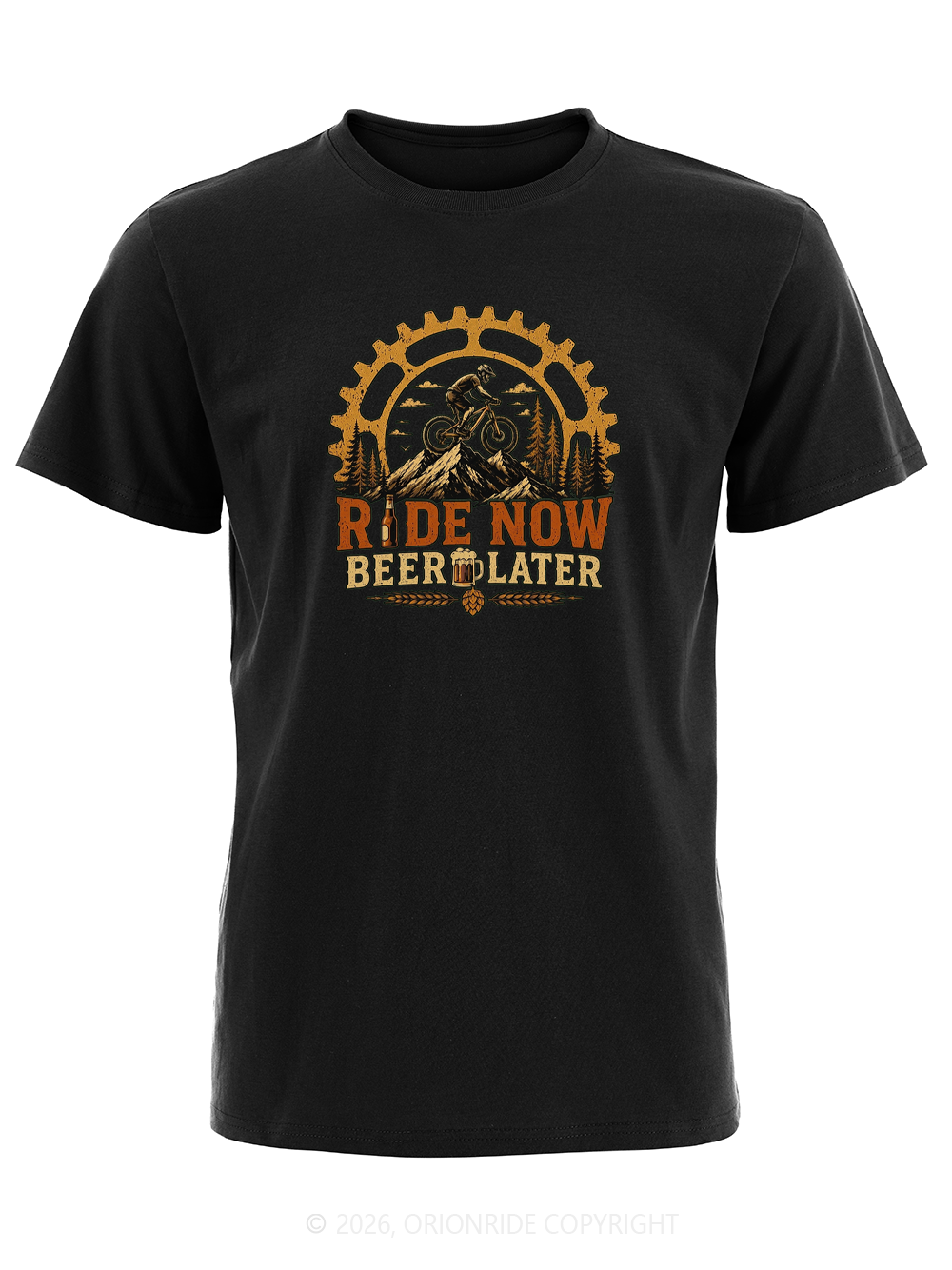 Orionride Gear & Sip Short Sleeves Bike T-Shirt