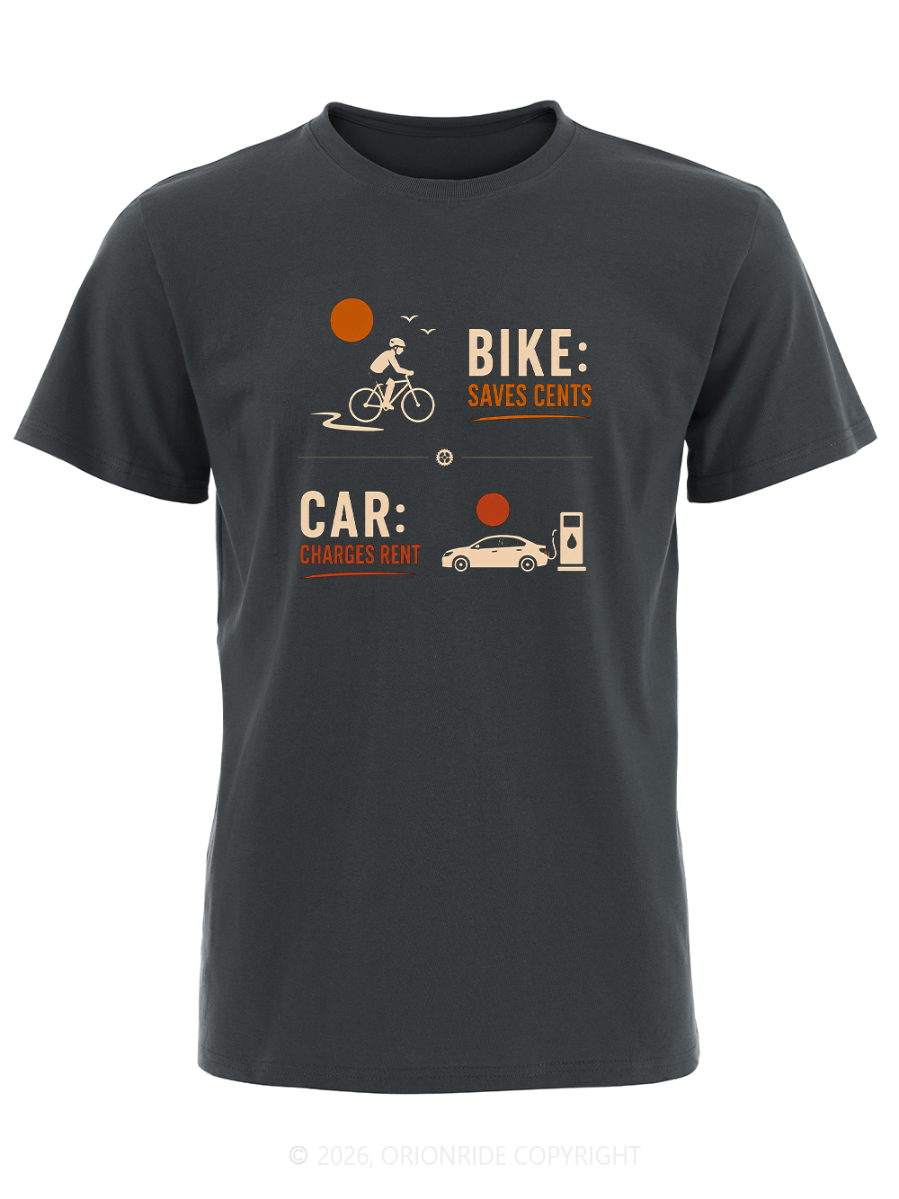 Orionride Rational Travel Short Sleeves Bike T-Shirt