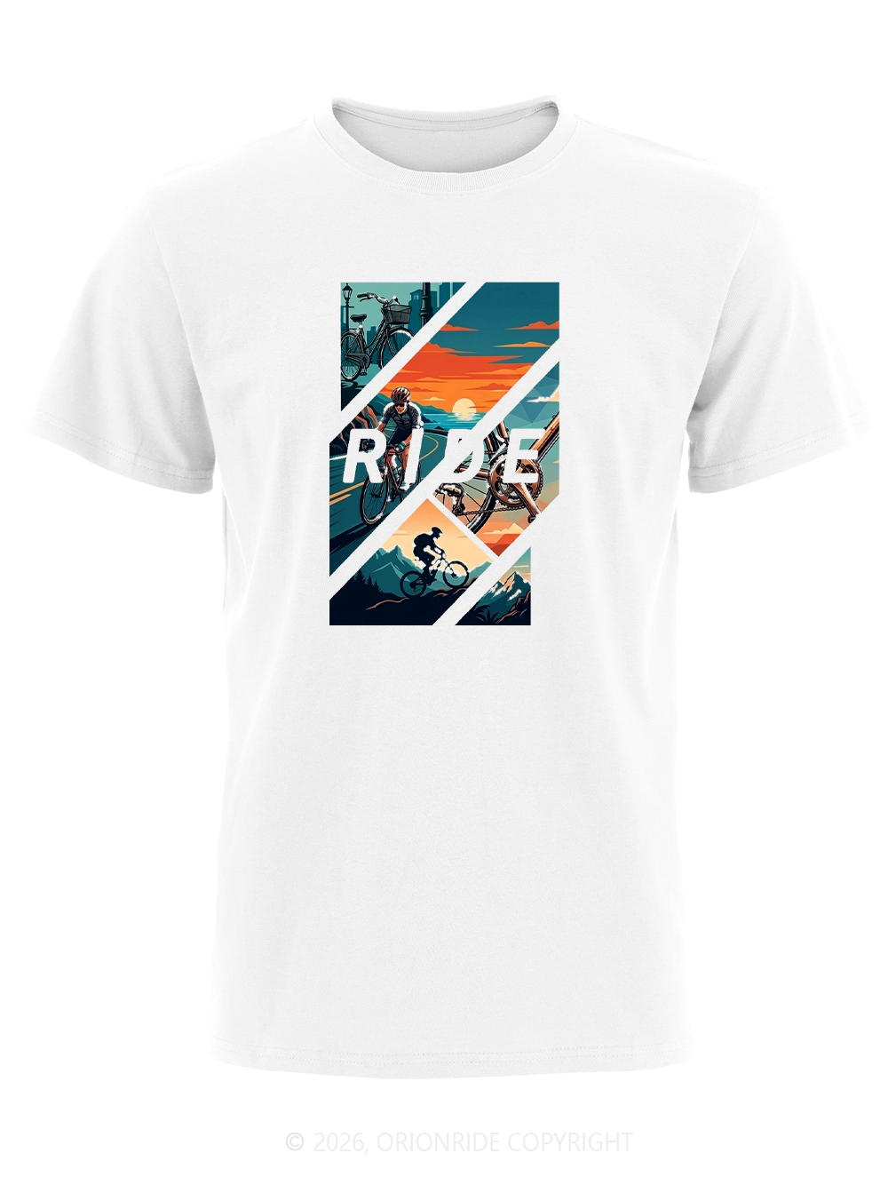 Orionride City Silhouette Short Sleeves Bike T-Shirt