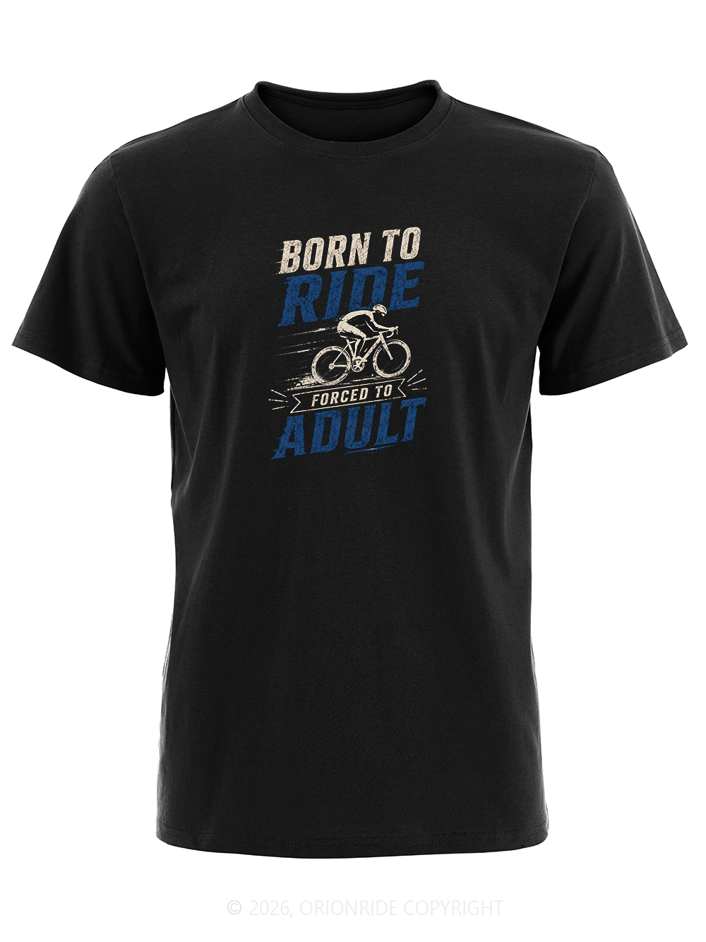 Orionride Forced To Adult Short Sleeves Bike T-Shirt