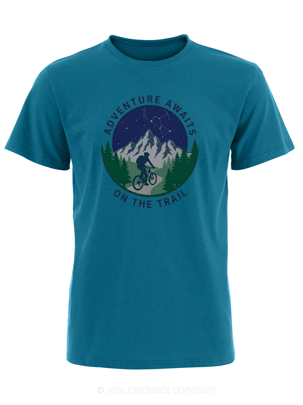 Orionride Cycling Under The Stars Short Sleeves Bike T-Shirt