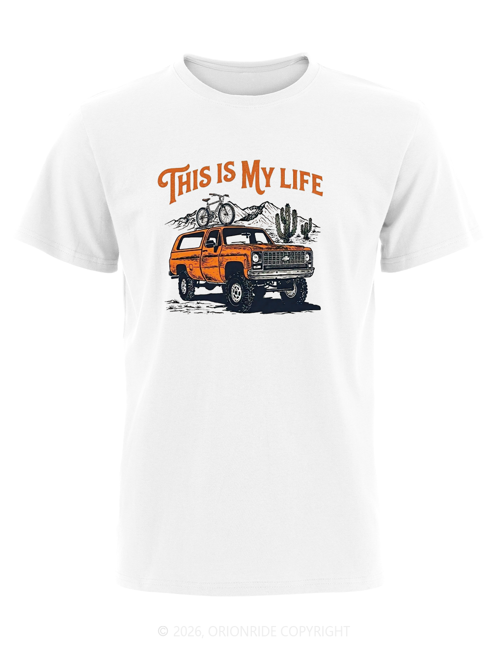 Orionride This Is My Life Short Sleeves Bike T-Shirt