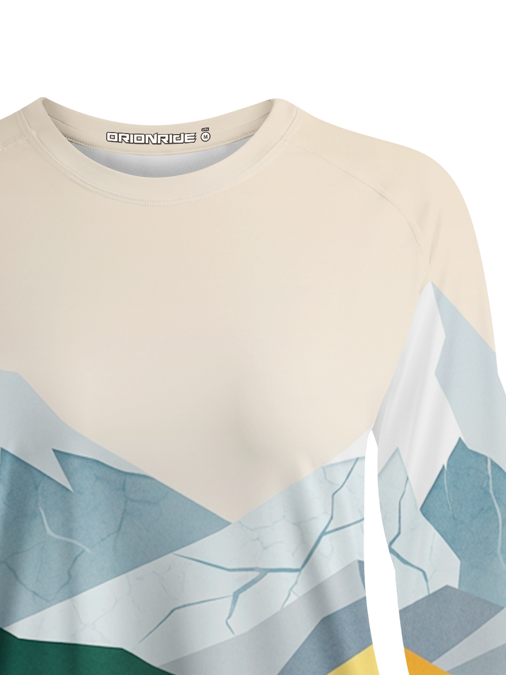 Orionride Geometric Spring Field Women's Quick Dry Downhill Jersey