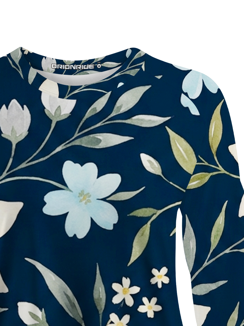 Orionride Night Flower Script Women's Quick Dry Downhill Jersey