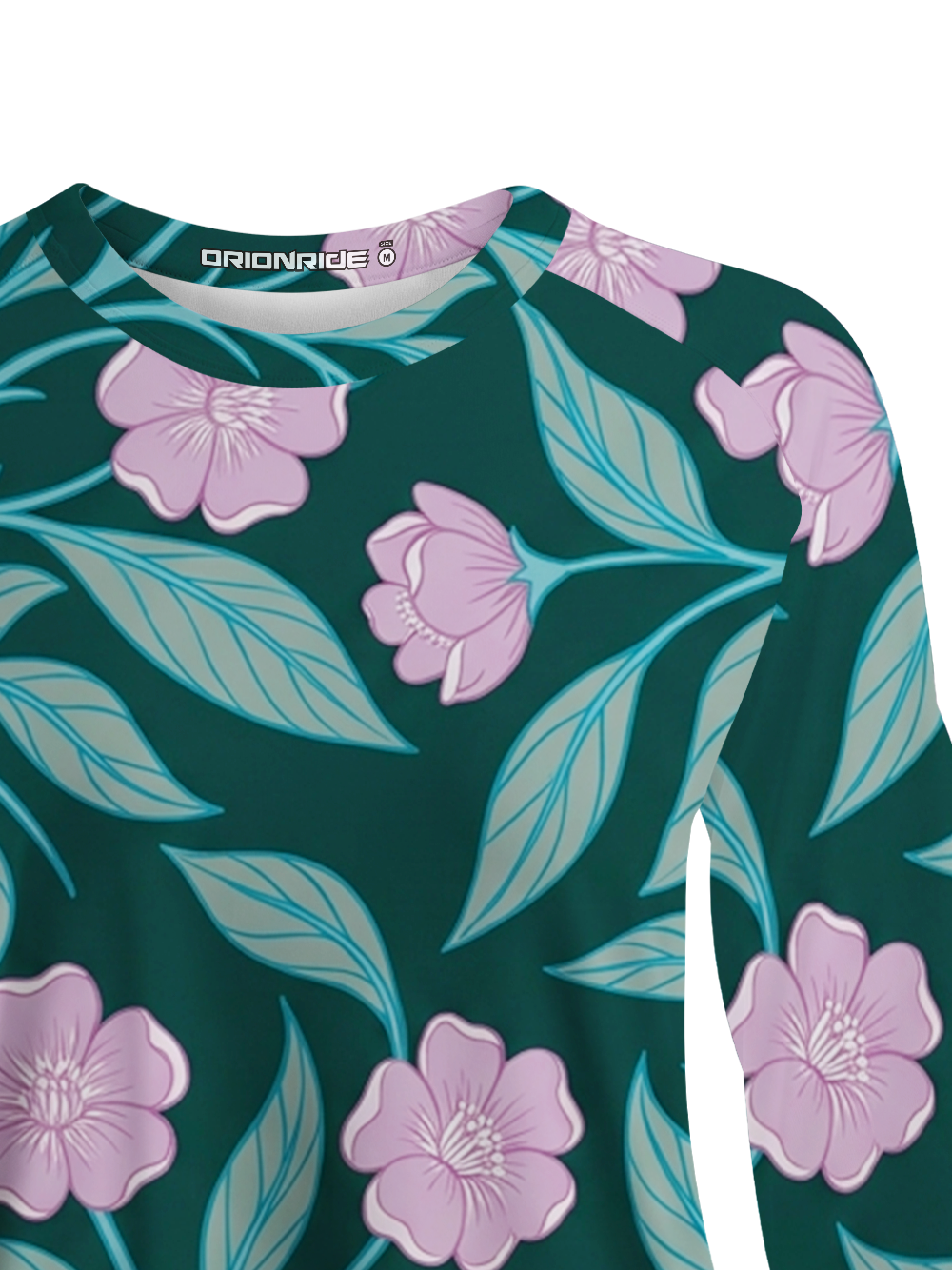 Orionride Matte Floral Women's Quick Dry Downhill Jersey