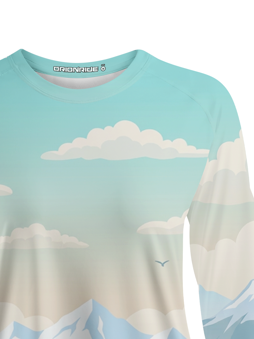 Orionride Distant Snow Mountain Women's Quick Dry Downhill Jersey