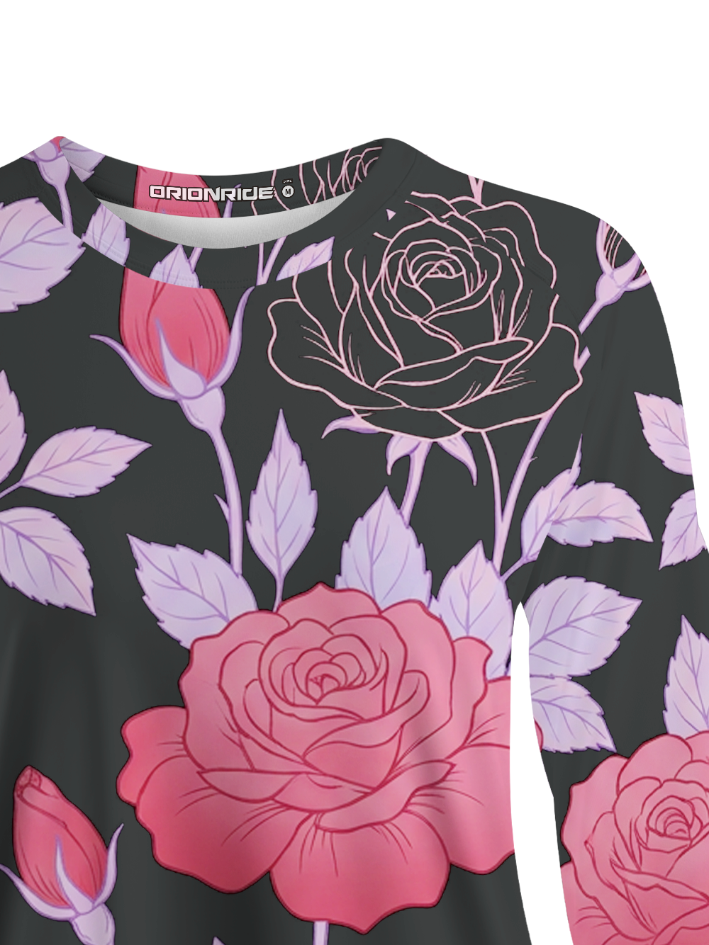 Orionride Night Twin Rose Women's Quick Dry Downhill Jersey