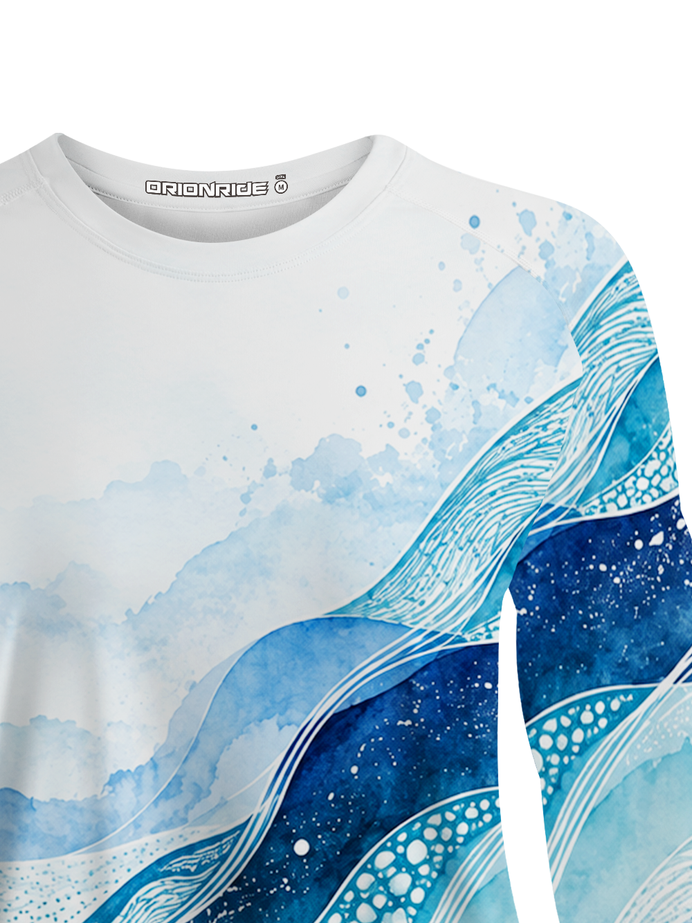 Orionride Ocean Waves Women's Quick Dry Downhill Jersey