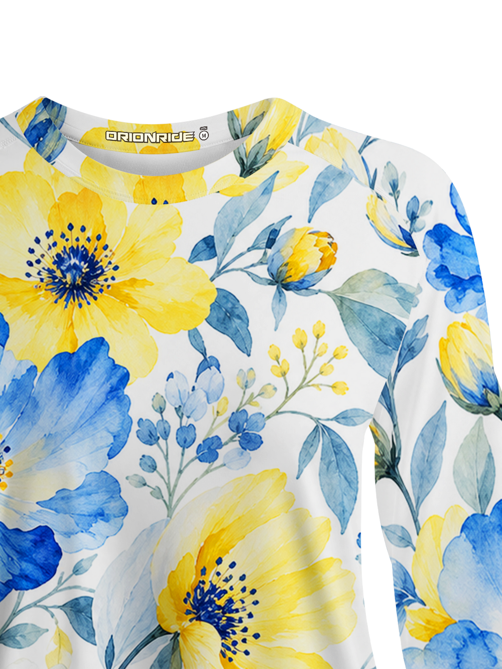 Orionride Sunny Blossoms Women's Quick Dry Downhill Jersey