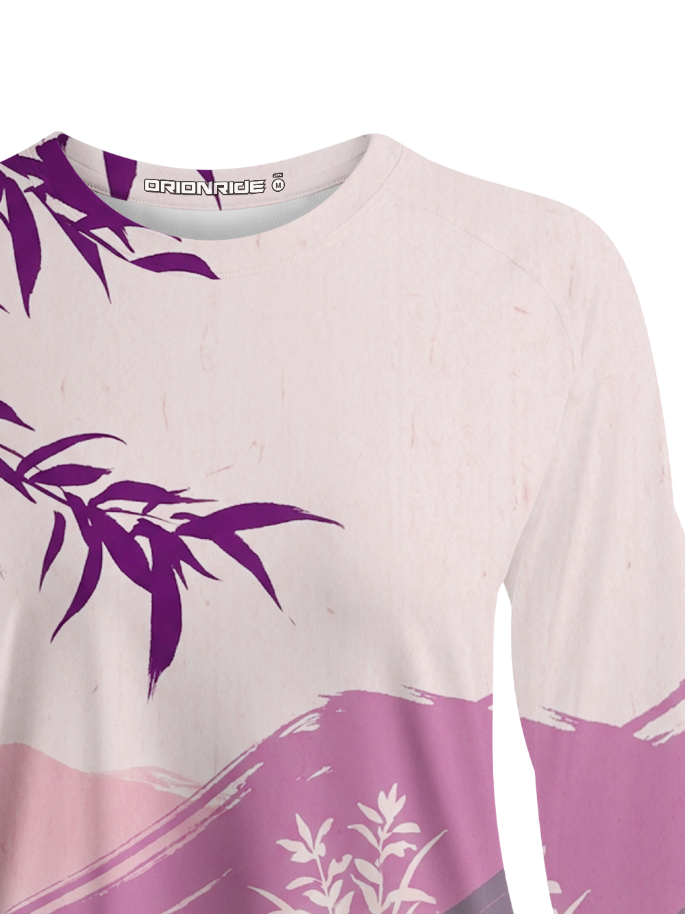 Orionride Purple Bamboo Hill Women's Quick Dry Downhill Jersey