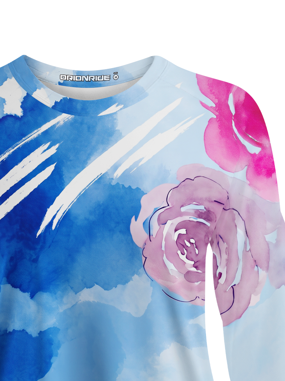 Orionride Ink Rose Women's Quick Dry Downhill Jersey