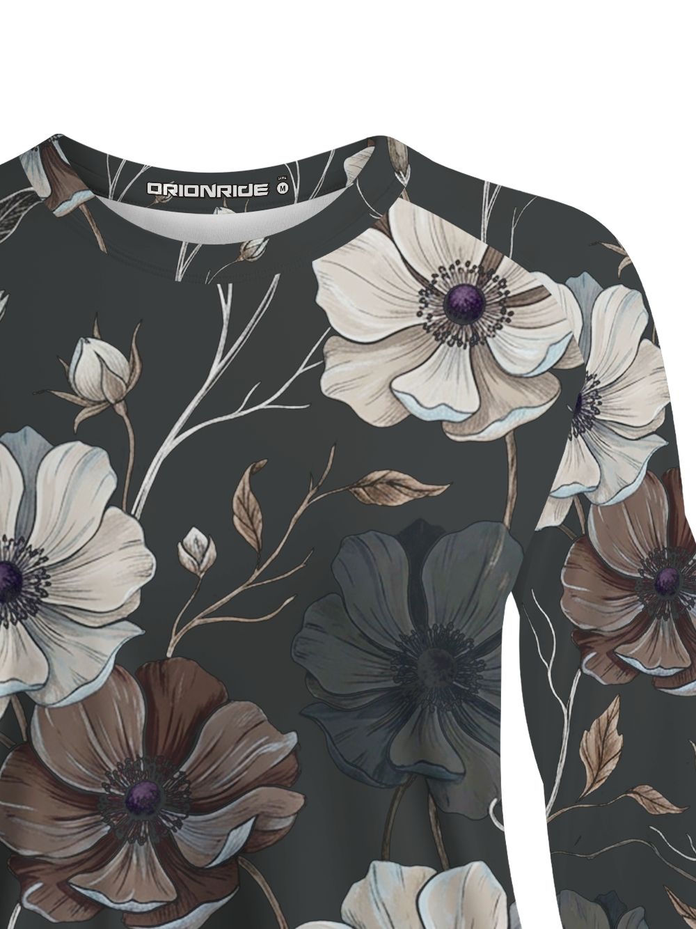 Orionride Delicate Flowers Women's Quick Dry Downhill Jersey