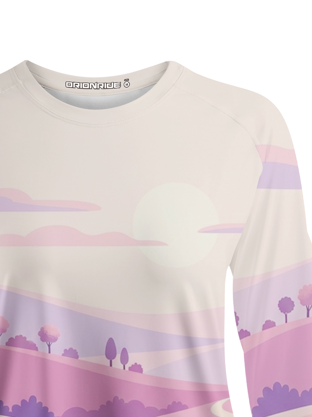 Orionride Lavender Sunset Women's Quick Dry Downhill Jersey