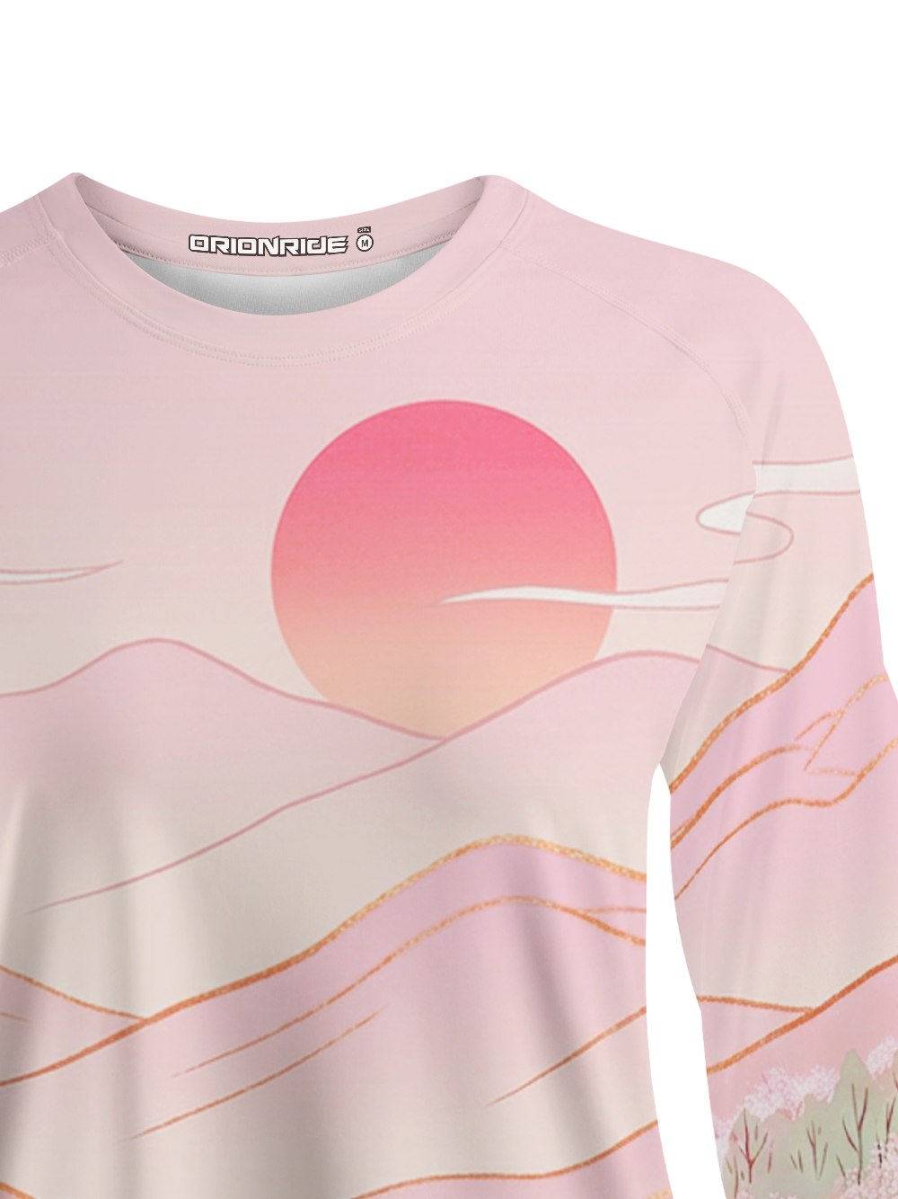 Orionride Cherry Spring Women's Quick Dry Downhill Jersey