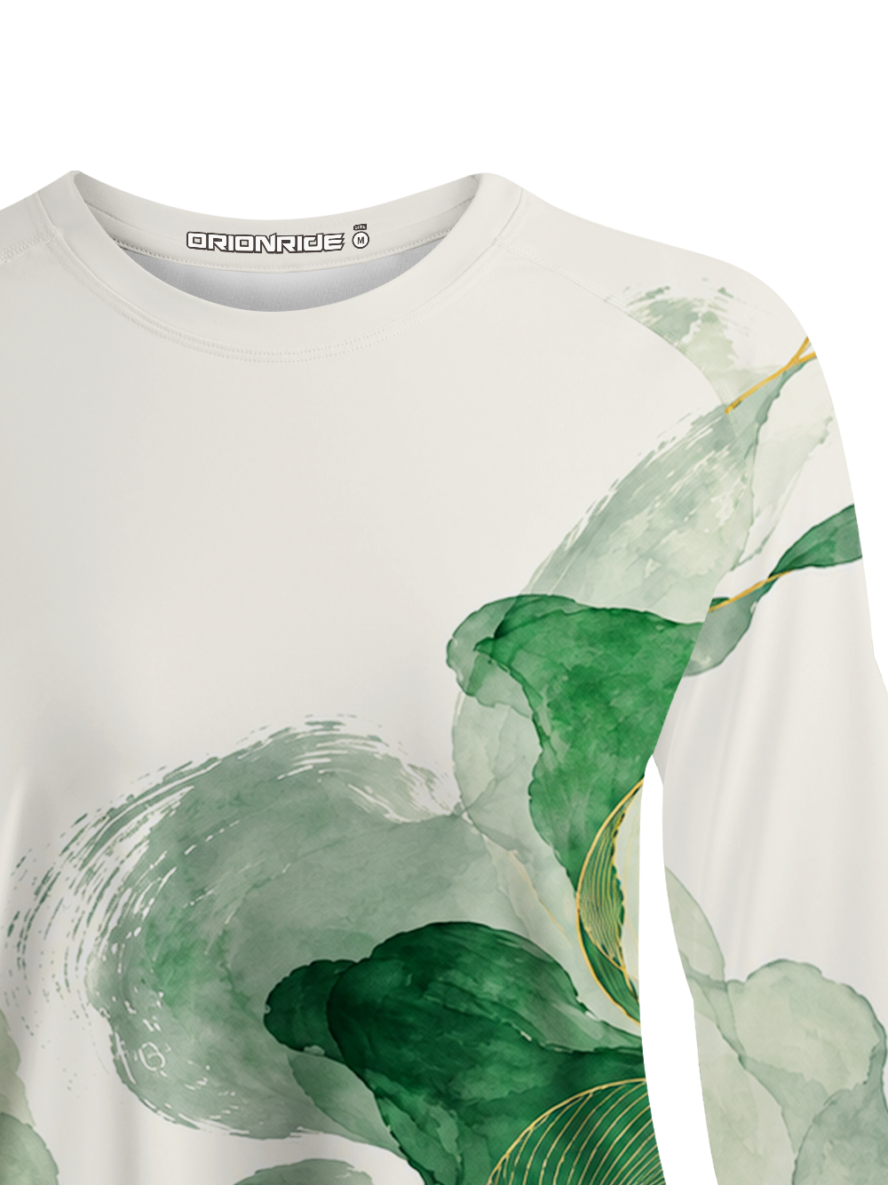 Orionride Gold-lined Ink Wash Women's Quick Dry Downhill Jersey