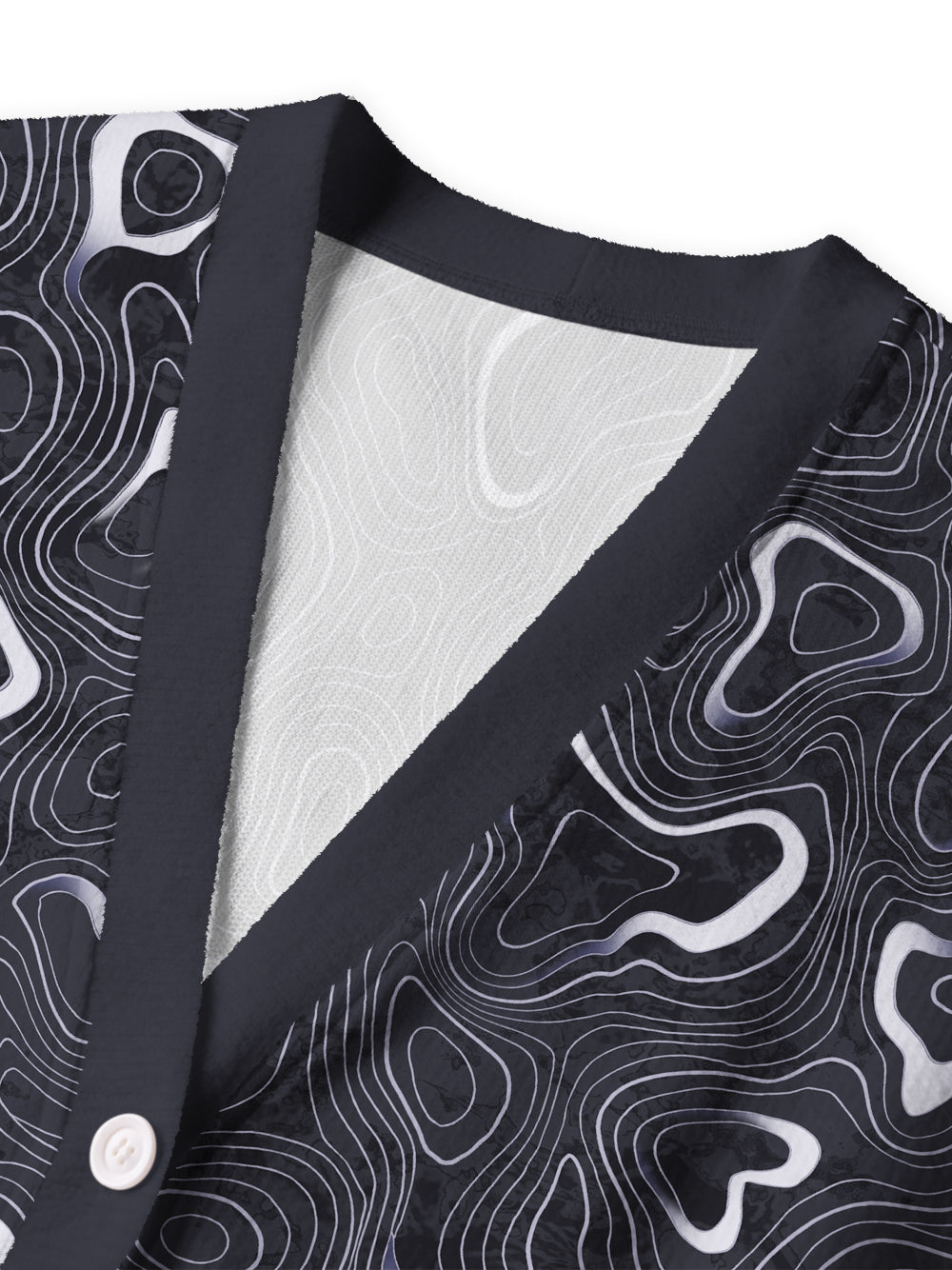 Orionride Mysterious Contours Men's Cardigan Knit Sweaters