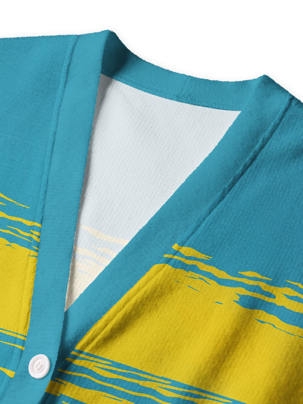 Orionride Labrador On The Beach Men's Cardigan Knit Sweaters