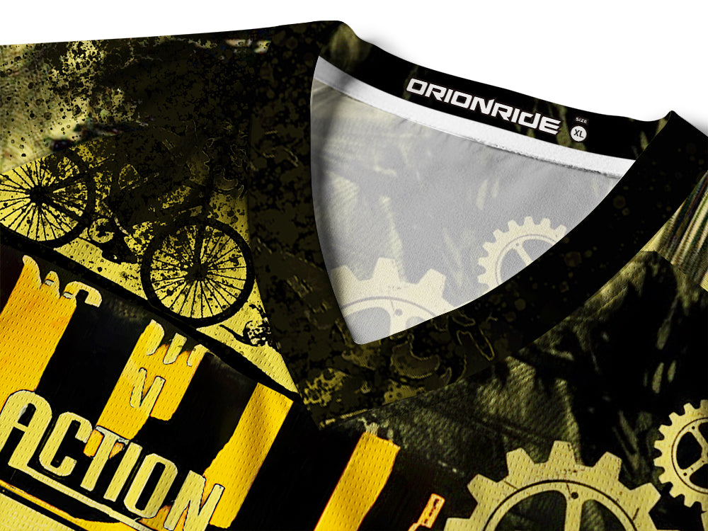Orionride Cycling Action Long Sleeve Downhill Jersey