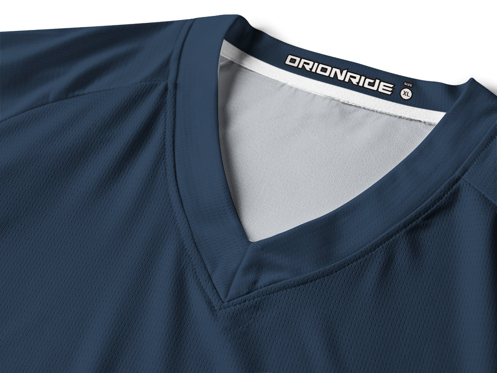 Orionride Quiet Mountain Peaks Long Sleeve Downhill Jersey