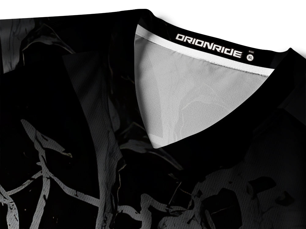 Orionride Abstract Bicycle Long Sleeve Downhill Jersey