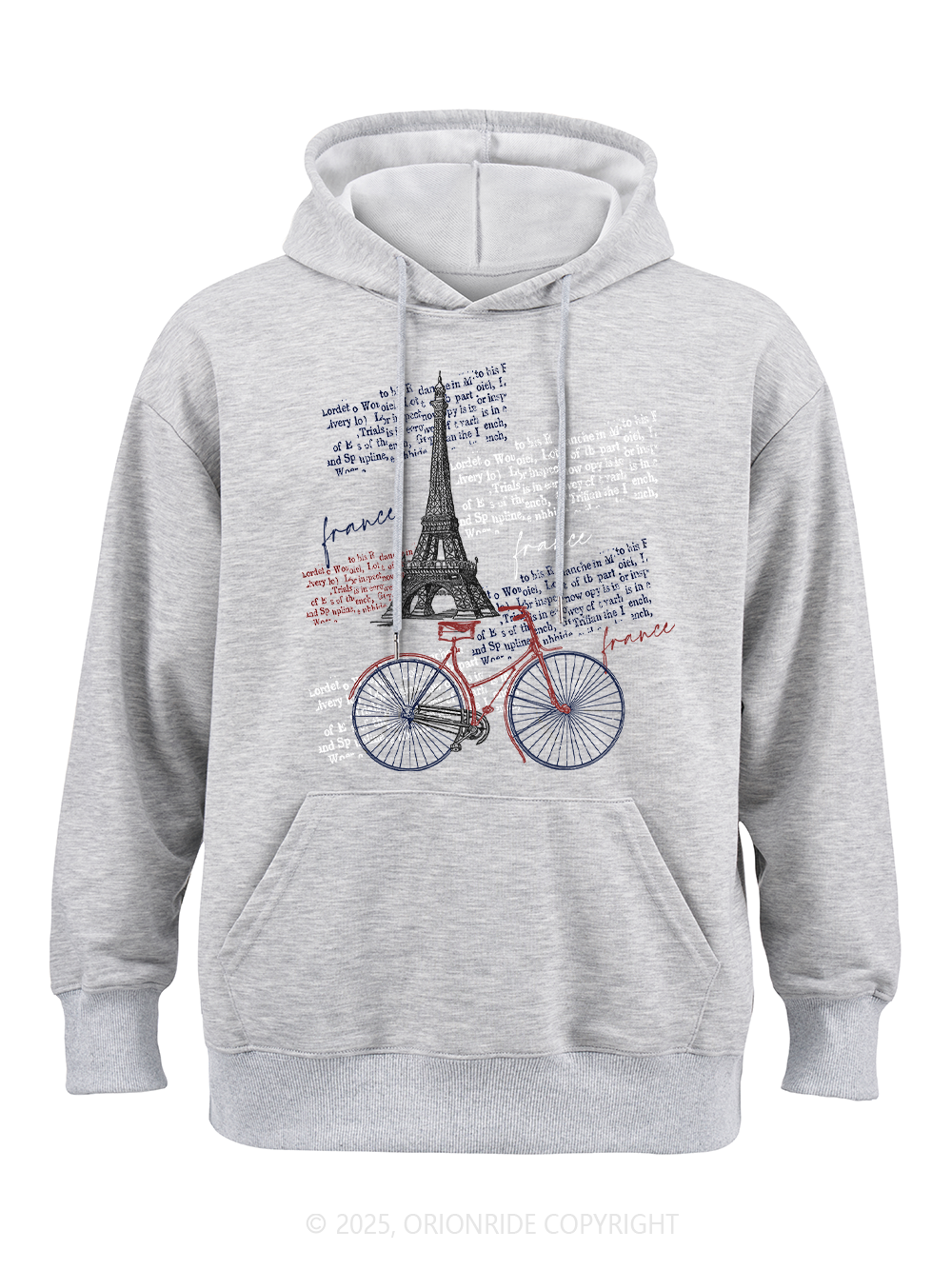 Orionride Tour Around The Eiffel Tower Classic Hoodie