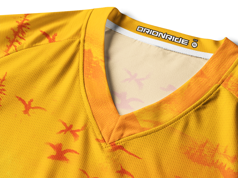 Orionride Sunset Glow Long Sleeve Downhill Jersey