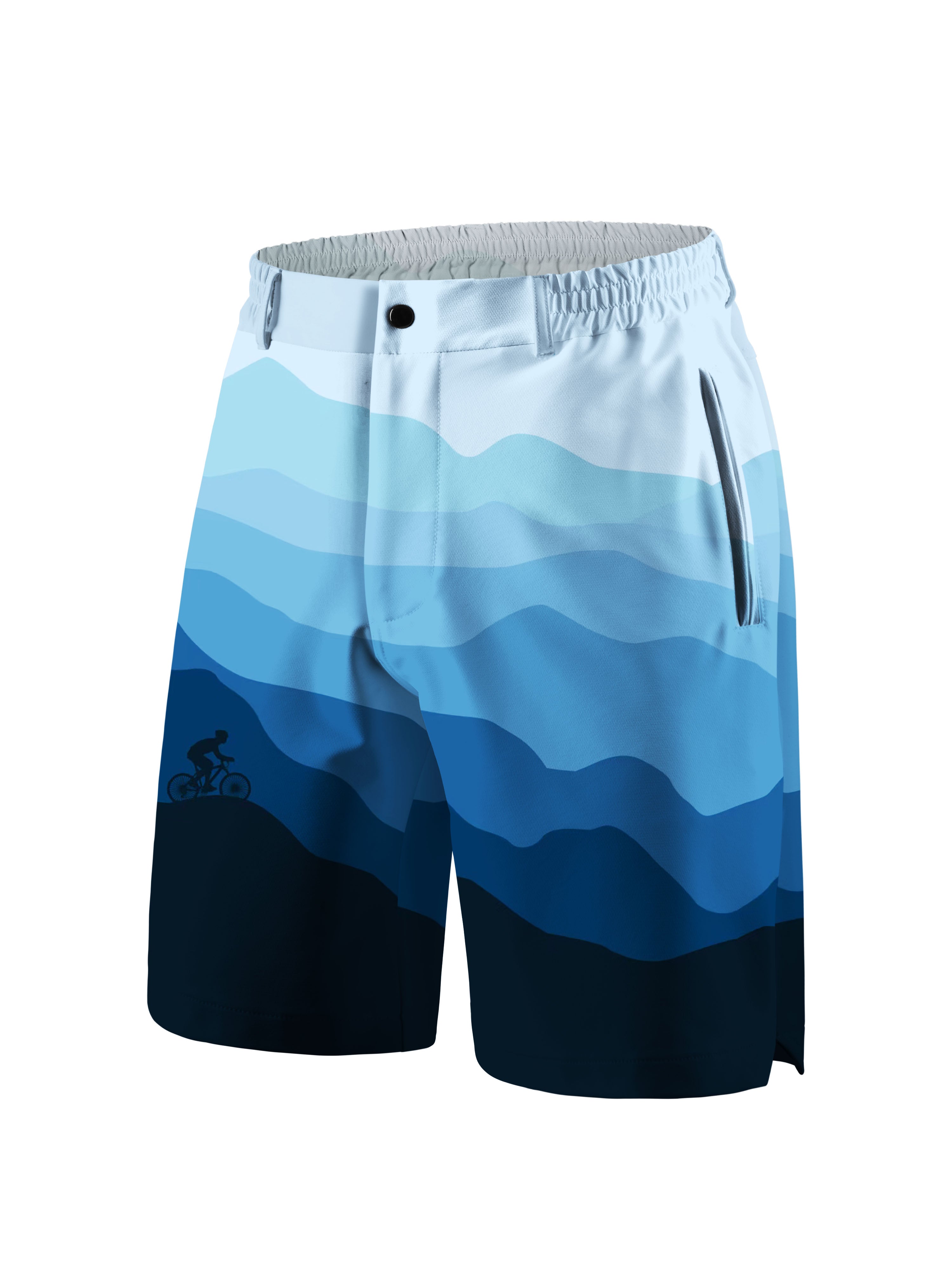 Orionride Free Sunset Cycling Short With 2 Zipper Pockets