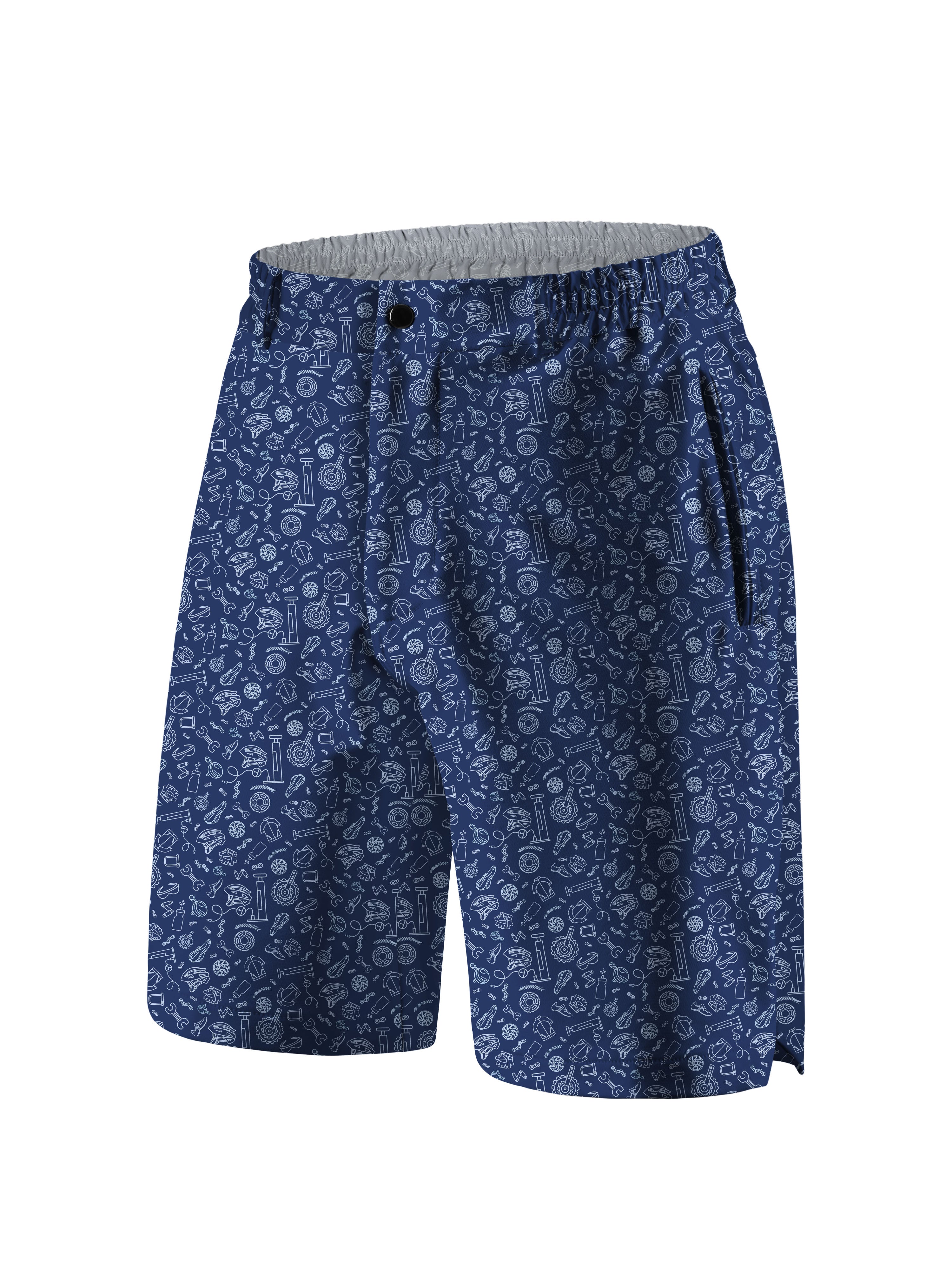 Orionride Cycling Parts Cycling Short With 2 Zipper Pockets