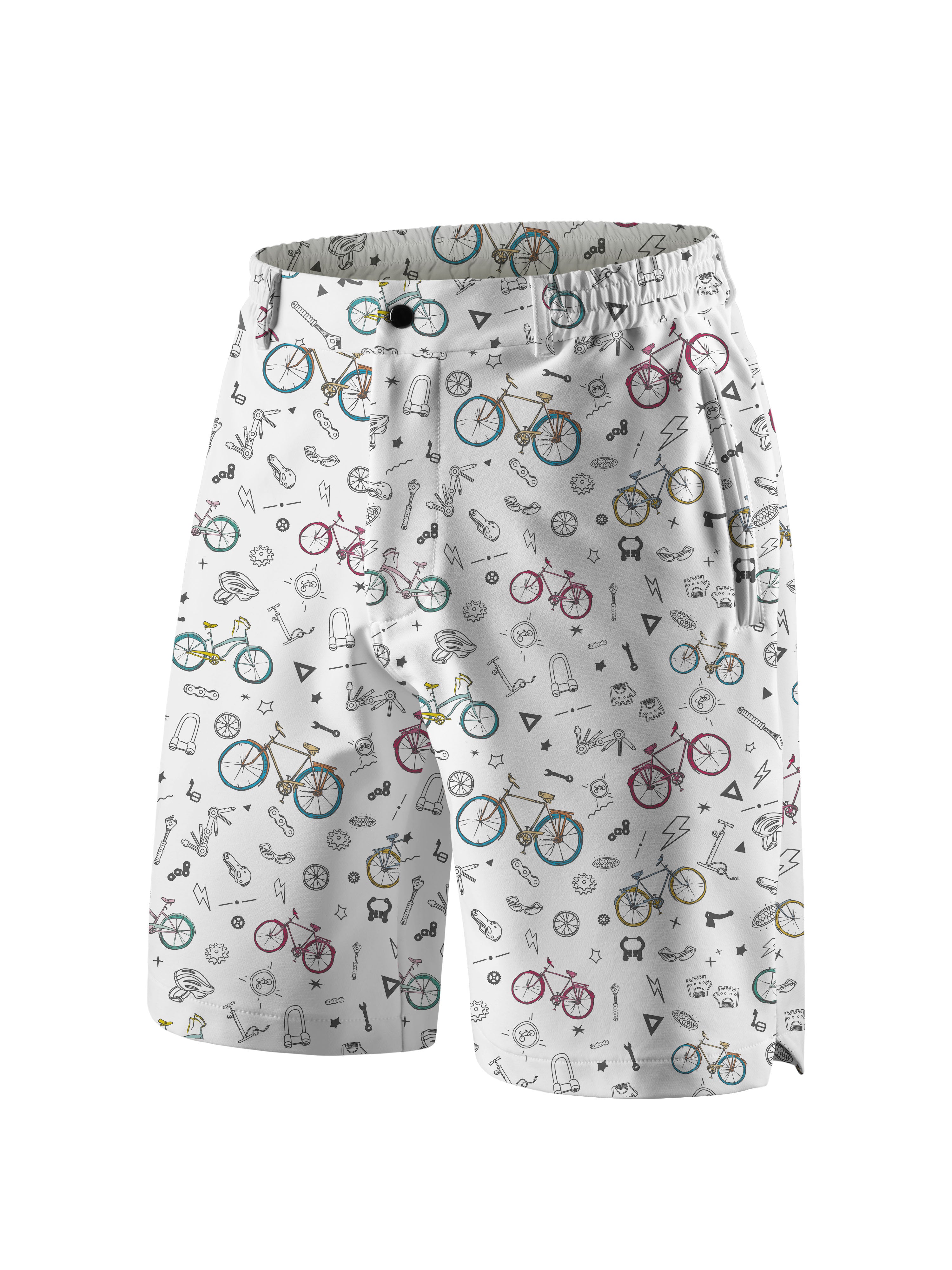 Orionride Parts World Cycling Short With 2 Zipper Pockets