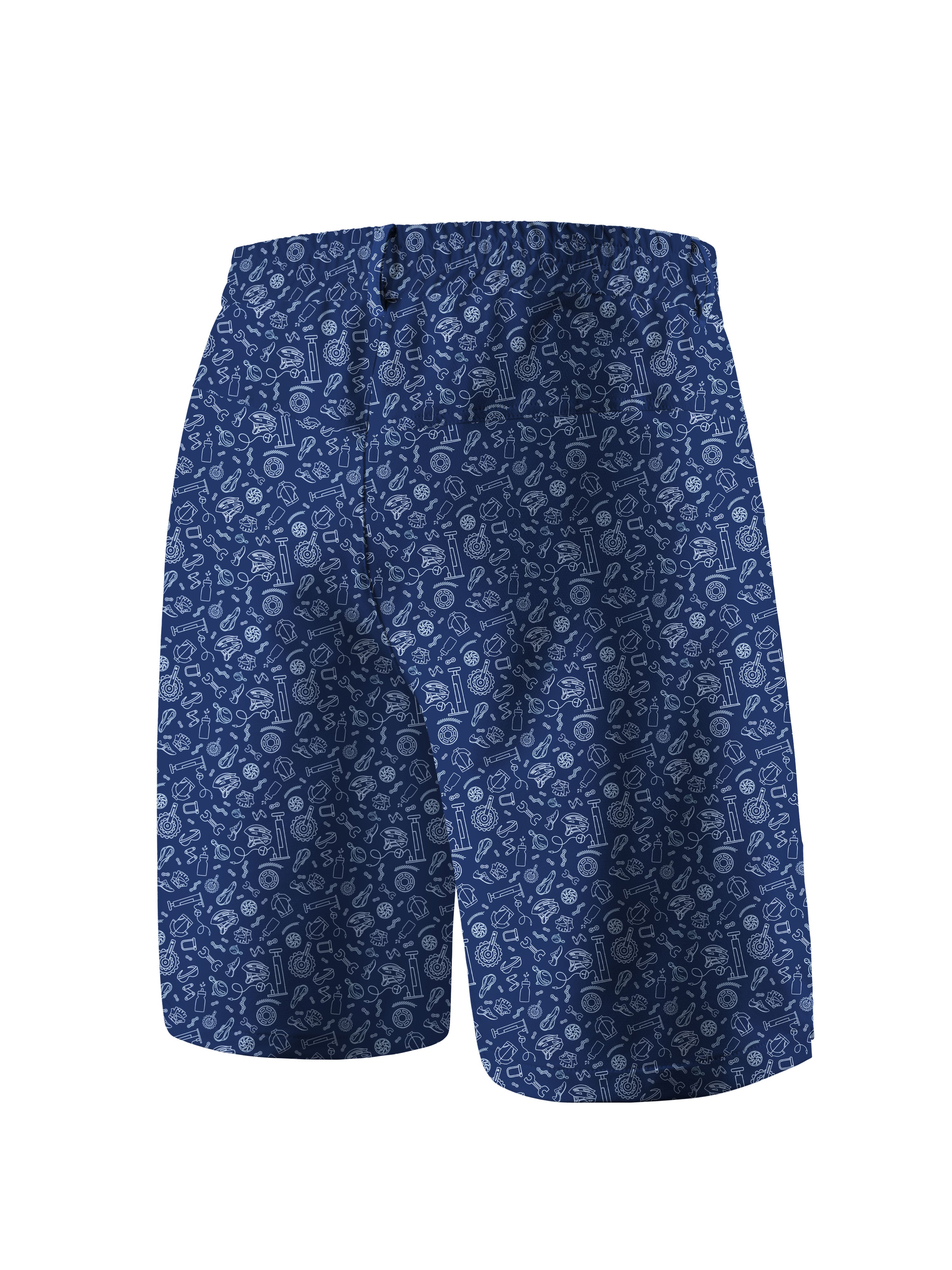 Orionride Cycling Parts Cycling Short With 2 Zipper Pockets