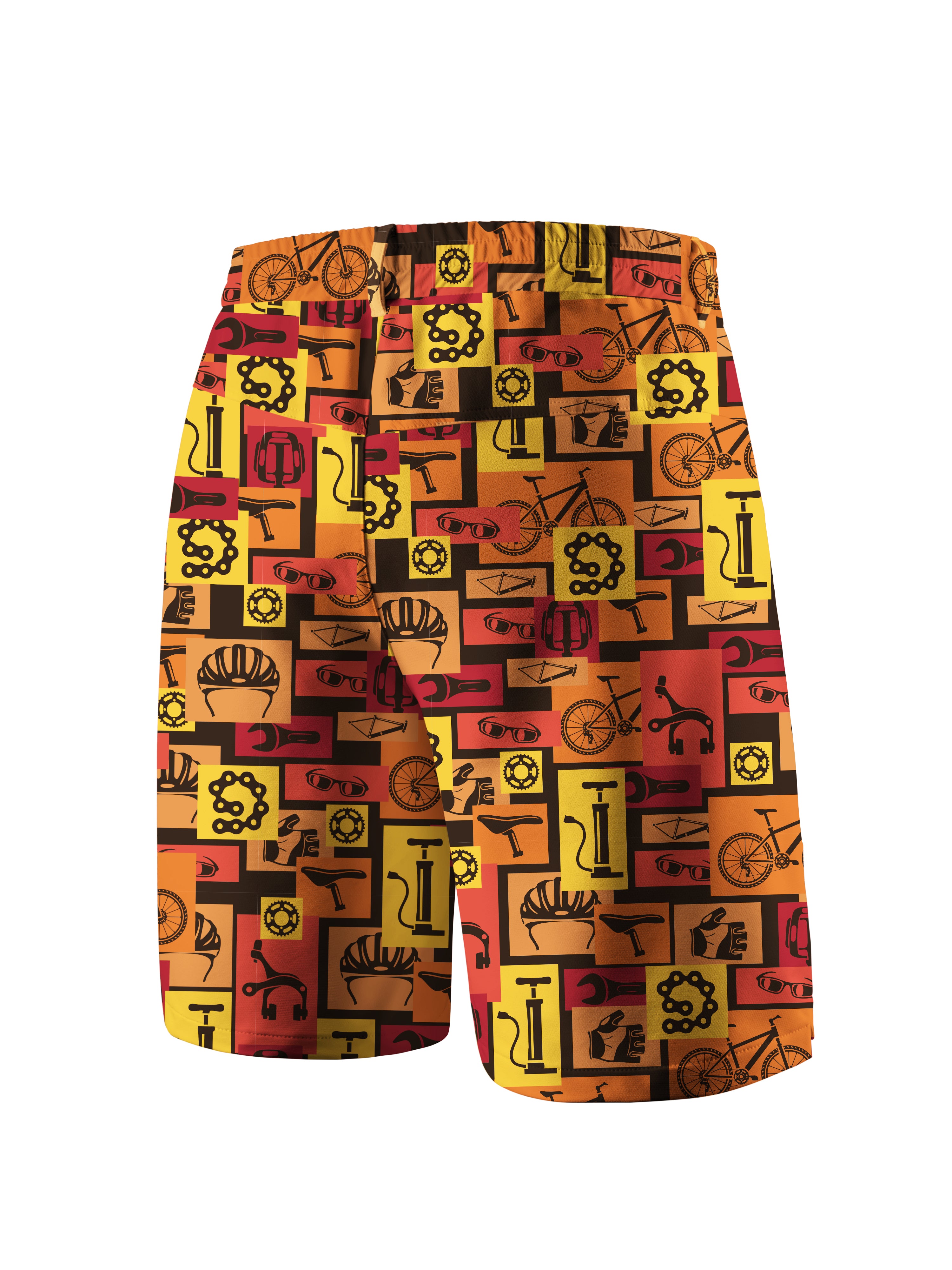 Orionride Cycling Suit Cycling Short With 2 Zipper Pockets
