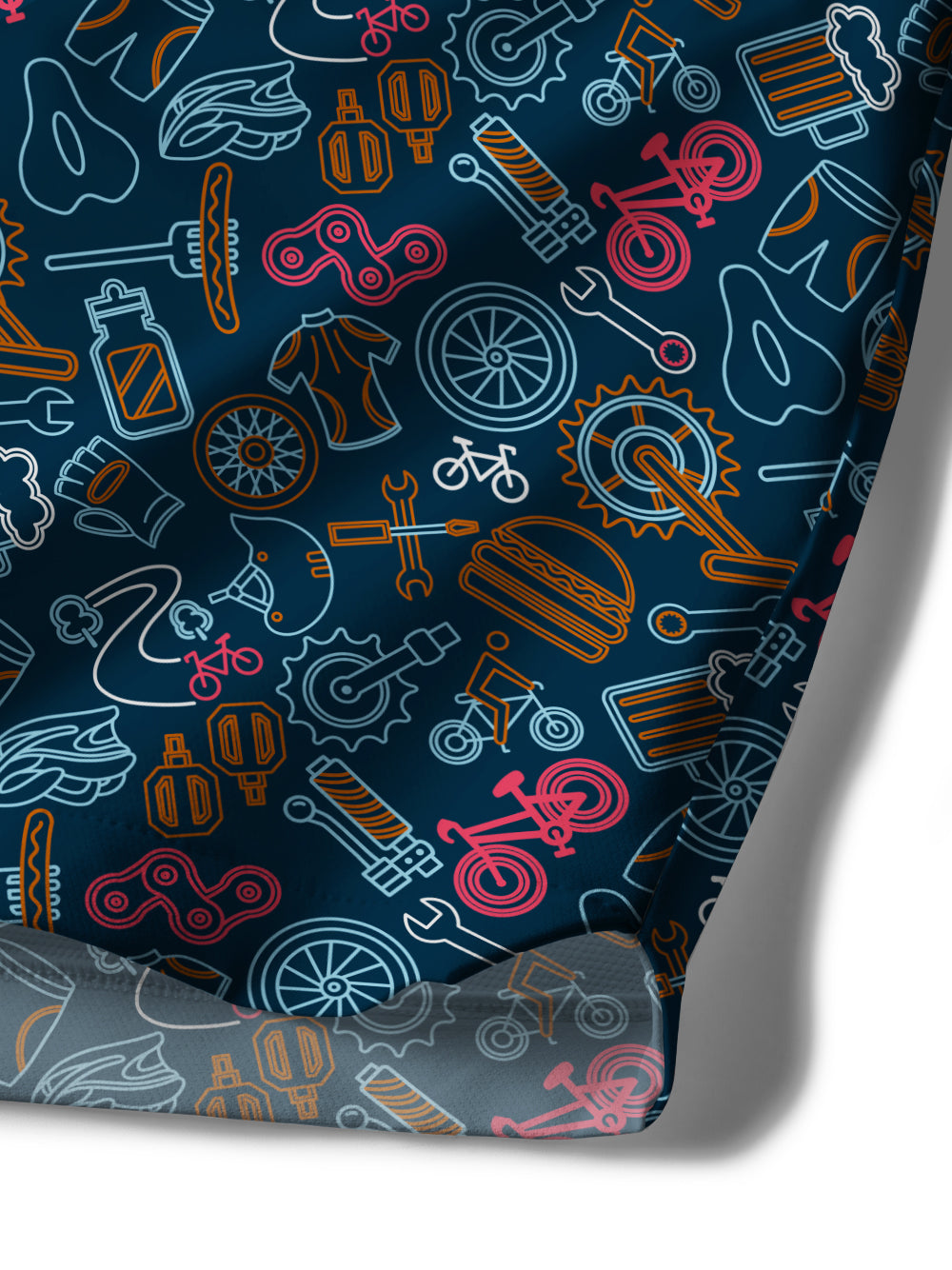 Orionride Weekend BBQ Cycling Short With 2 Zipper Pockets