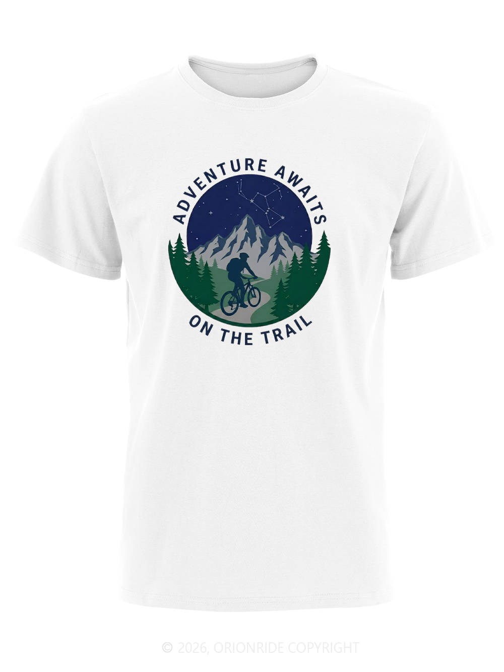 Orionride Cycling Under The Stars Short Sleeves Bike T-Shirt